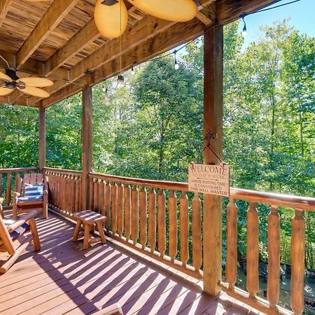 Secluded And Wooded Wears Valley Cabin With Fire Pit! Sevierville Extérieur photo