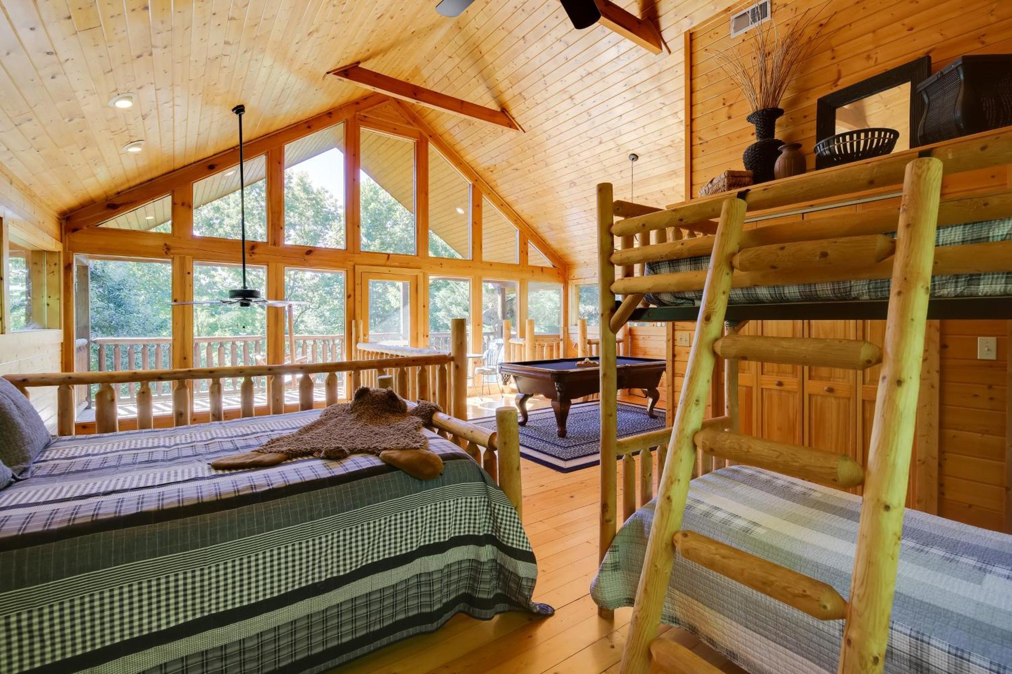 Secluded And Wooded Wears Valley Cabin With Fire Pit! Sevierville Extérieur photo